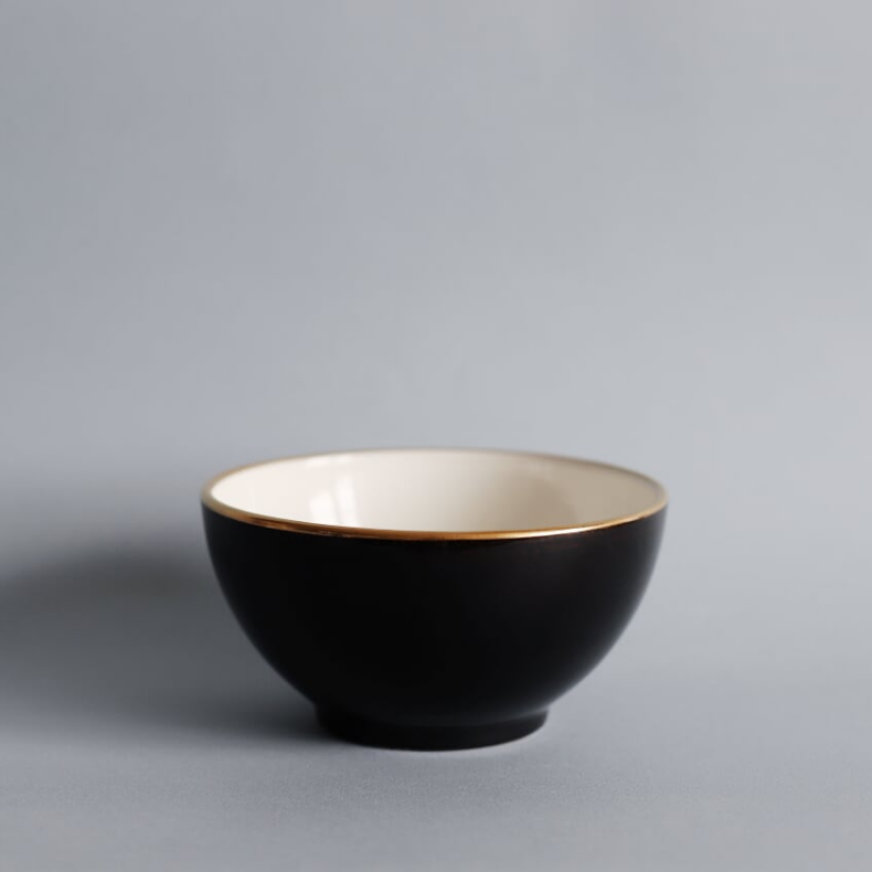 Чаша из коллекции "Геометрия", черная